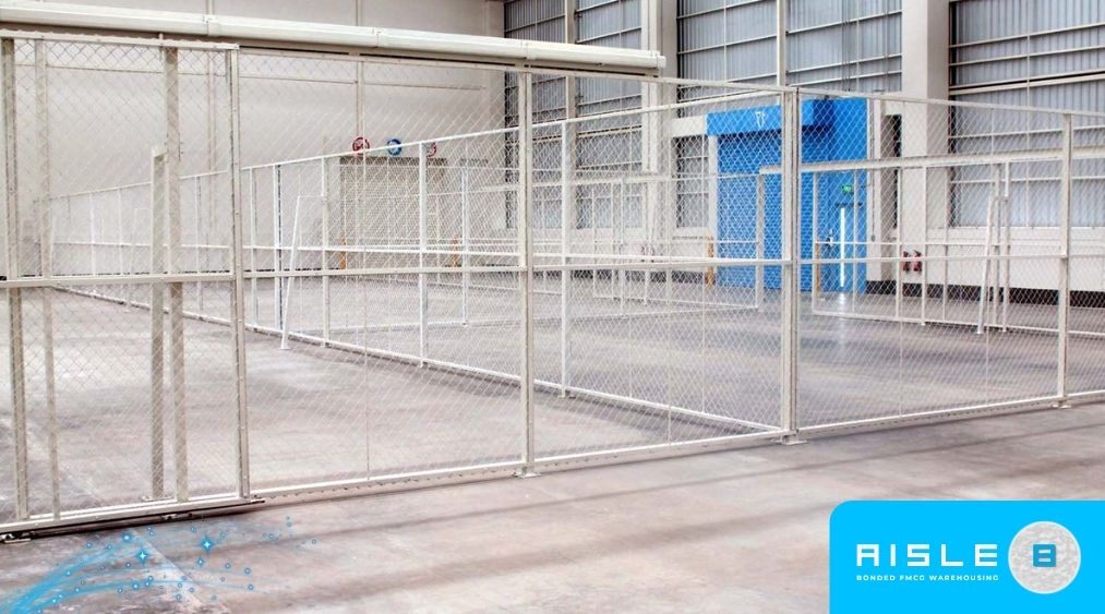Secure, Customs-Approved Storage B